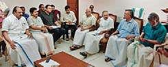The meeting held the other day in Kochi to discuss issues in the water transport sector