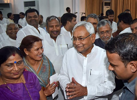 Bihar Chief Minister Nitish Kumar.