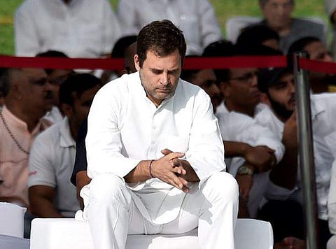 Congress President Rahul Gandhi (Photo | PTI)