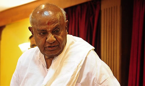 Former PM HD Deve Gowda (File Photo | EPS)