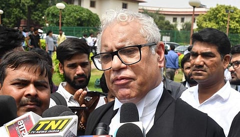 Lawyers Collective President Anand Grover (Photo | IANS Twitter)