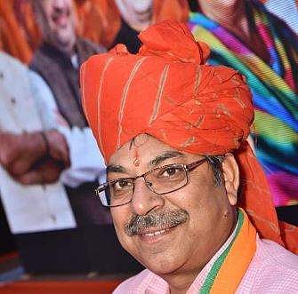 Amer's MLA, Satish Poonia. | Express Photo Services