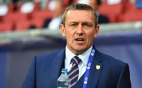 England's head coach Adrian Boothroyd | AFP