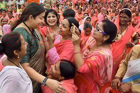 Union Minister and Amethi MP Smriti Irani. (Photo|PTI)