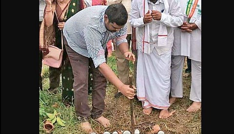 Bhumi Puja also known as the ground breaking ceremony