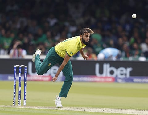 Tahir is going out in style. | AP