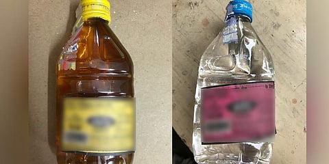 In the past, the Congress government has been questioned on how approval was given to use plastic containers for liquor without any independent scientific research carried out by the state on its impact. (Photo | EPS)