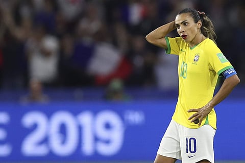 Brazil football star Marta (Photo | AP)