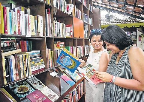 The store has a collection of 3,000 books, most handpicked by the founders and  a board of curators  |Pandarinath B