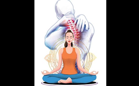 Yoga practitioner in Hyderabad explains how she is working with patients and helping them overcome different health conditions, by using their own cosmic energy.