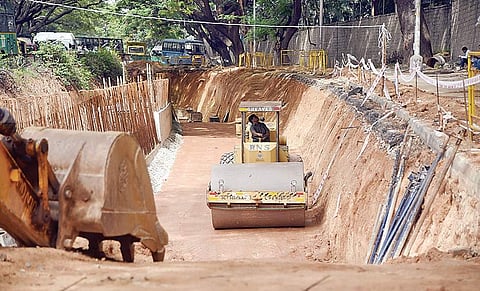 The underpass is likely to ease the traffic on Old Airport Road | Express