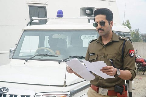 Ayushmann Khurrana in Article 15. (Photo | Taran Adarsh, Twitter)