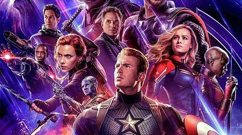A poster of Avengers: Endgame.