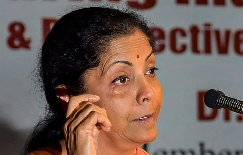 Union Finance Minister Nirmala Sitharama (File Photo | PTI)