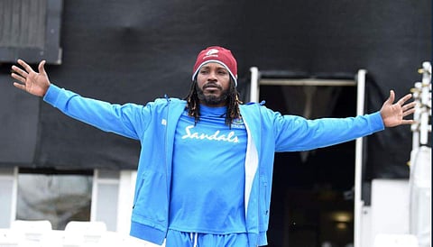 Veteran West Indies batsman Chris gayle (ICC Twitter Photo)