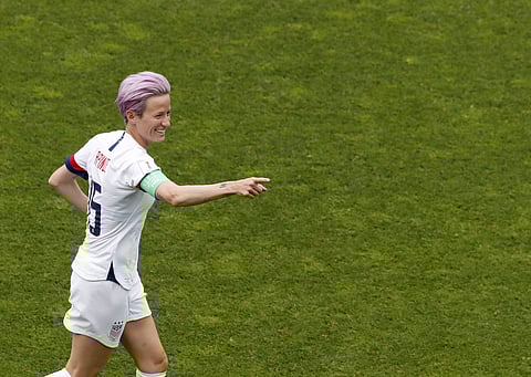 US women's World Cup soccer star Megan Rapinoe | AP