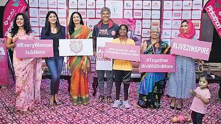 Pinkathon aims at creating awareness about breast cancer  Debadatta Mallick