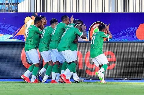 Marco Ilaimaharitra's goal gave them a crucial win | AFP