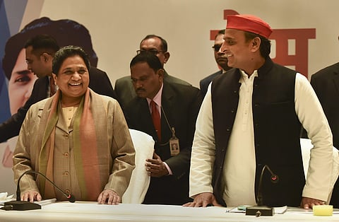 BSP supremo Mayawati and Samajwadi Party chief Akhilesh Yadav  | PTI