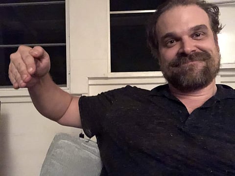 David Harbour. (Photo | Twitter)