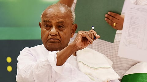 Siddaramaiah will be leader of Opposition: Deve Gowda 