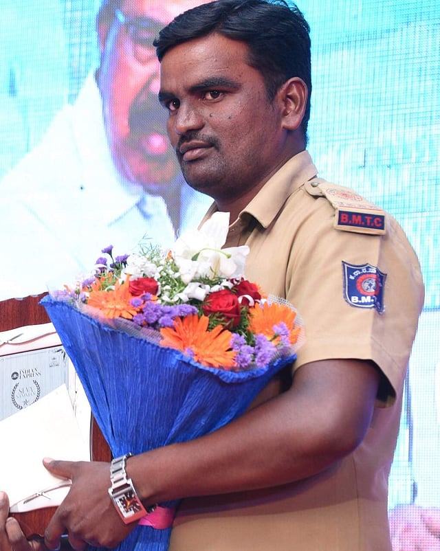 YN Gangadhar, Driver, BMTC: The city has seen many cases where motorists do not even stop for an accident victim. However, for 30-year-old YN Gangadhar, not stopping to help an accident victim was not even an option. This Bangalore Metropolitan Transport Corporation (BMTC) driver who hails from Hassan, has been working in the city for the past six years and has an accident free record. In December last year, Gangadhar, passing by the scene of an accident, saw an injured policeman on the road, surrounded by a crowd. He immediately took the help of a few passengers as well as the conductor Srinivas T and drove the injured to the nearest hospital in the bus. He also waited there till the victim’s family members arrived. “Duty first. But saving a life is much more important,” is this hero’s motto.