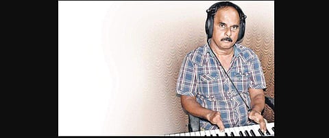 Meet Ganesh Eshwar Bhat who has stunned even professional musicians with his capabilities. (Photo | EPS)