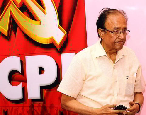 CPI General Secretary Suravaram Sudhakar Reddy (File Photo | Kaviyoor Santhosh/EPS)