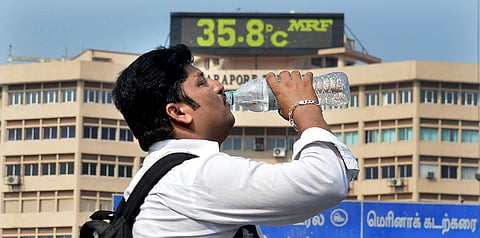 Heatwave conditions are likely to continue over north Indian plains, central and south India. (Photo | EPS)