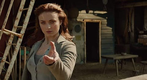 Sophie Turner in X-Men: Dark Phoenix. (YouTube screengrab)