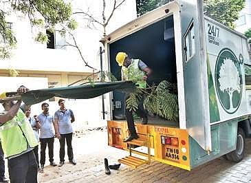 The Tree Ambulance was inaugurated on May 22  P Jawahar