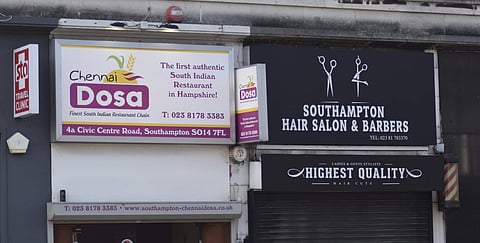 Chennai Dosa, a popular South Indian restaurant in Southampton, is frequented by India players like Dinesh Karthik and Vijay Shankar.