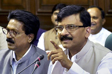 Shiv Sena leader Sanjay Raut (File | PTI)