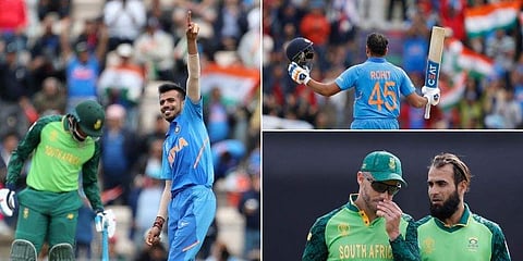 It was a clinical performance from India that leaves the Proteas on the brink | AP