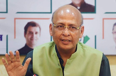Congress senior party leader Abhishek Manu Singhvi (File | PTI)