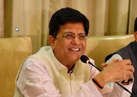 Commerce and Industry Minister Piyush Goyal (photo | Twitter/ @PiyushGoyal)