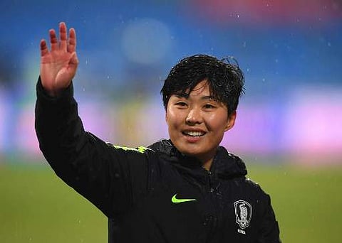 The 28-year-old is South Korea's record scorer with 54 goals in 115 appearances. | AFP