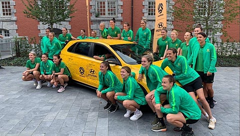 Australia women football team (Twitter Photo)