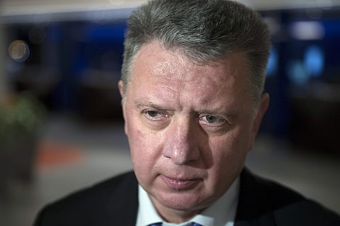 President of the All-Russia Athletic Federation, Dmitry Shlyakhtin | AP