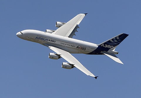File photo of an Airbus A380 (AP)