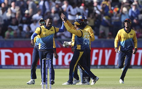 Angelo Mathews picked up the crucial wicket of Pooran | AP