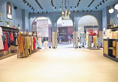 The 1,400 sq ft space has a mix of apparels, home decor, footwear and accessories