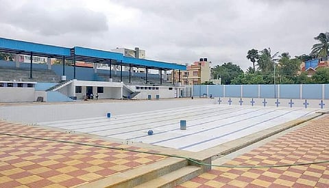 Swimming pool at Vidyaranyapura is waiting to be opened   Vinod Kumar T