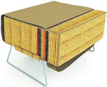 Student designs bag-cum-desk from grass to help schoolchildren