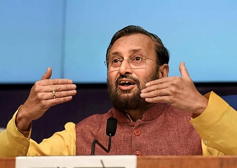 Union Minister for Information and Broadcasting Prakash Javdekar (File| PTI)