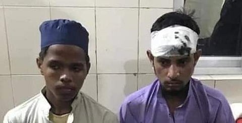 According to reports, the victims, who are all minors, had their clothes torn off and their bicycles were vandalized by the group. (Photo | Twitter)