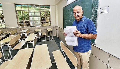 Delhi deputy CM Manish Sisodia