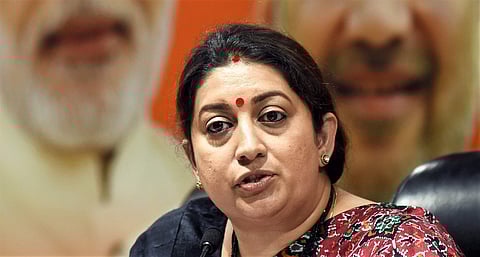 Women and Child Development Minister Smriti Irani (File Photo | EPS)