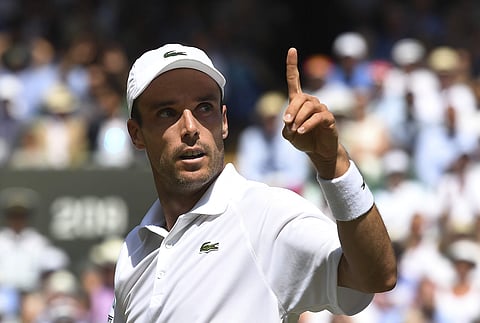 He said he had been touched by the friends flying from Ibiza to watch him play. | AP