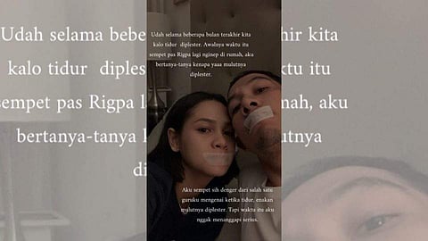 Indonesian jazz singer Andien popularized a sleeping technique, which involves sleeping with one’s mouth shut with surgical tape. (Photo | Andien Aisyah Instagram)